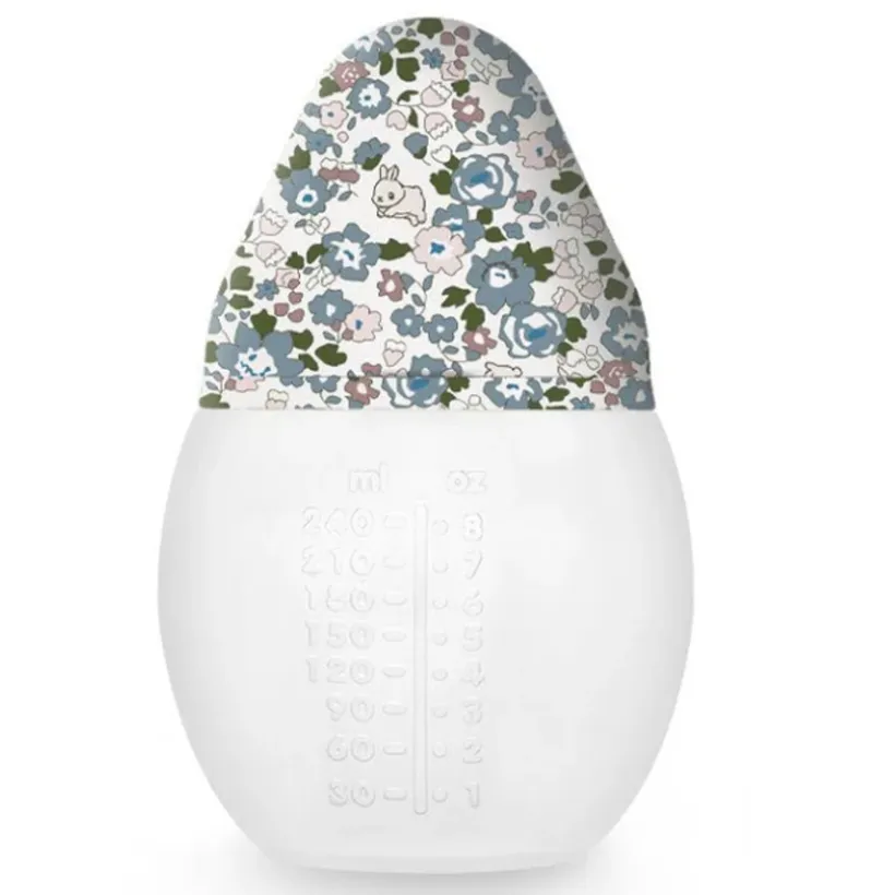 Biberon 240ml anti-colique en silicone That's mine Flora Bunnies