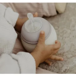 Biberon 330ml anti-colique en silicone Lila