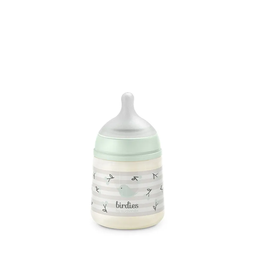Biberon 150ml avec tétine SX Pro S Birdies vert