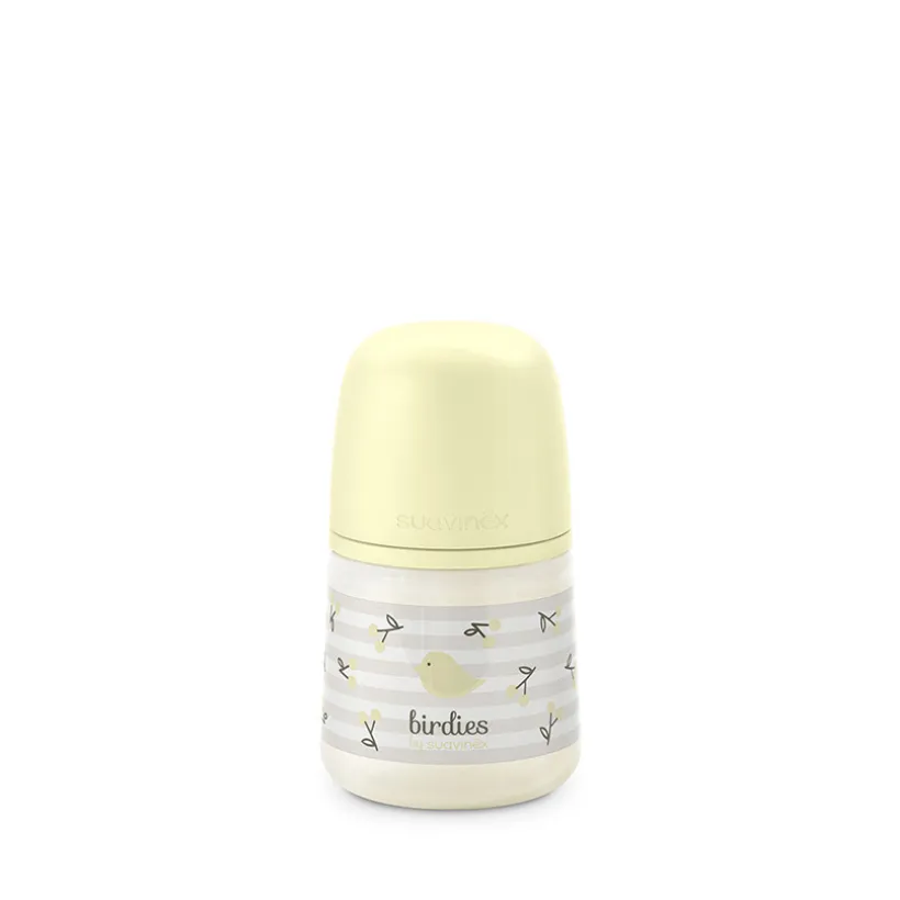 Biberon 150ml avec tétine SX Pro S Birdies beige