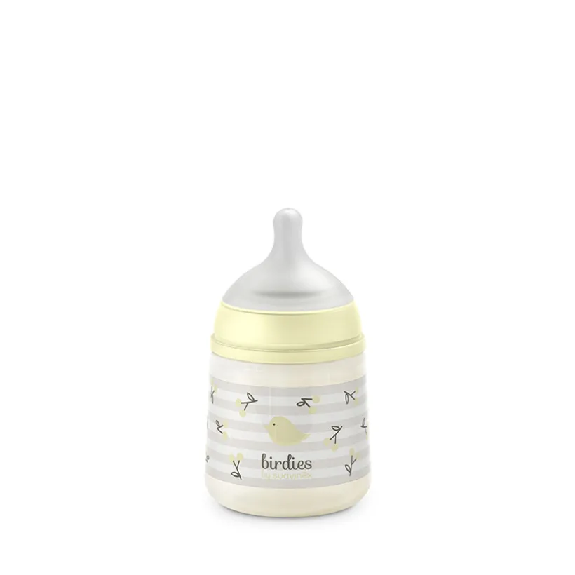 Biberon 150ml avec tétine SX Pro S Birdies beige