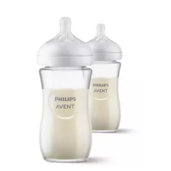 Biberon Natural Response 3.0 en Verre 240ml - 2 pièces