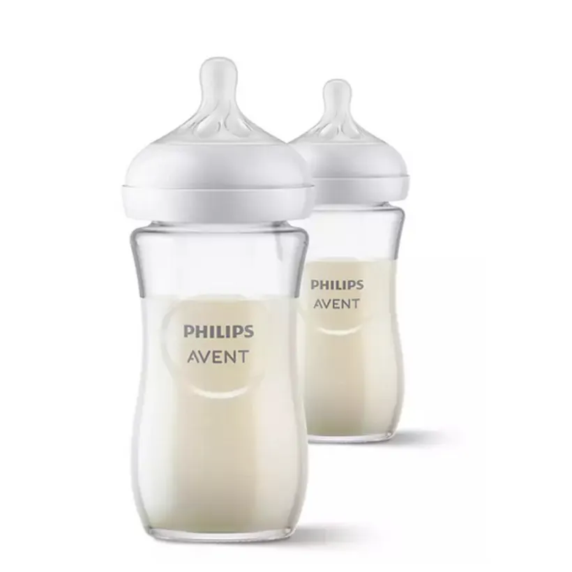 Biberon Natural Response 3.0 en Verre 240ml - 2 pièces