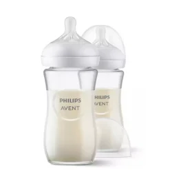 Biberon Natural Response 3.0 en Verre 240ml - 2 pièces