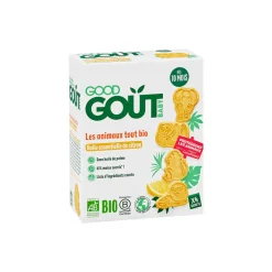 Biscuits animaux au citron - 80g