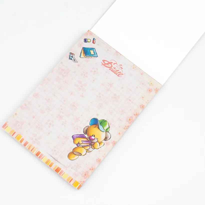 Bloc de papier A6 parfumé Diddl et ses Amis (Modèle Aléatoire)