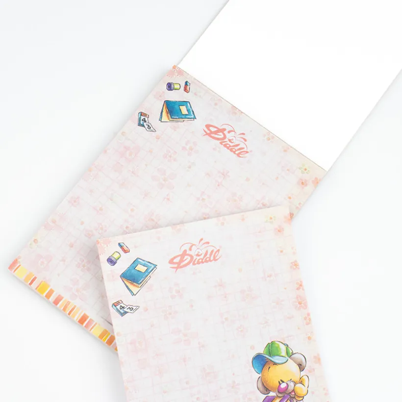 Bloc de papier A6 parfumé Diddl et ses Amis (Modèle Aléatoire)