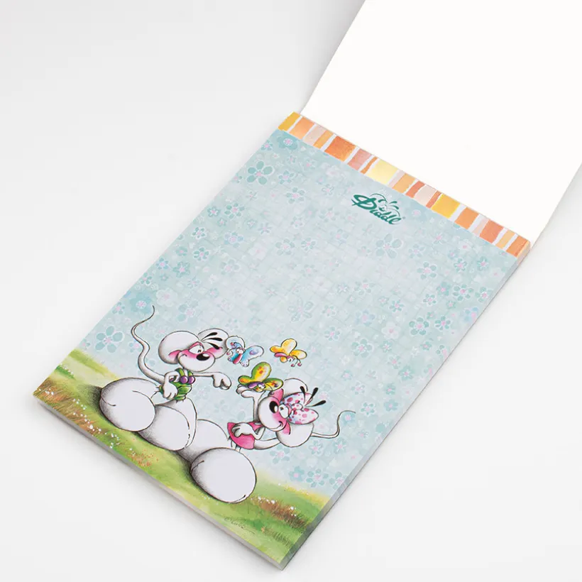 Bloc de papier A5 parfumé Diddl et ses Amis (Modèle Aléatoire)
