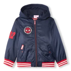 Blouson teddy à capuche Spider-Man Marvel pour garçon