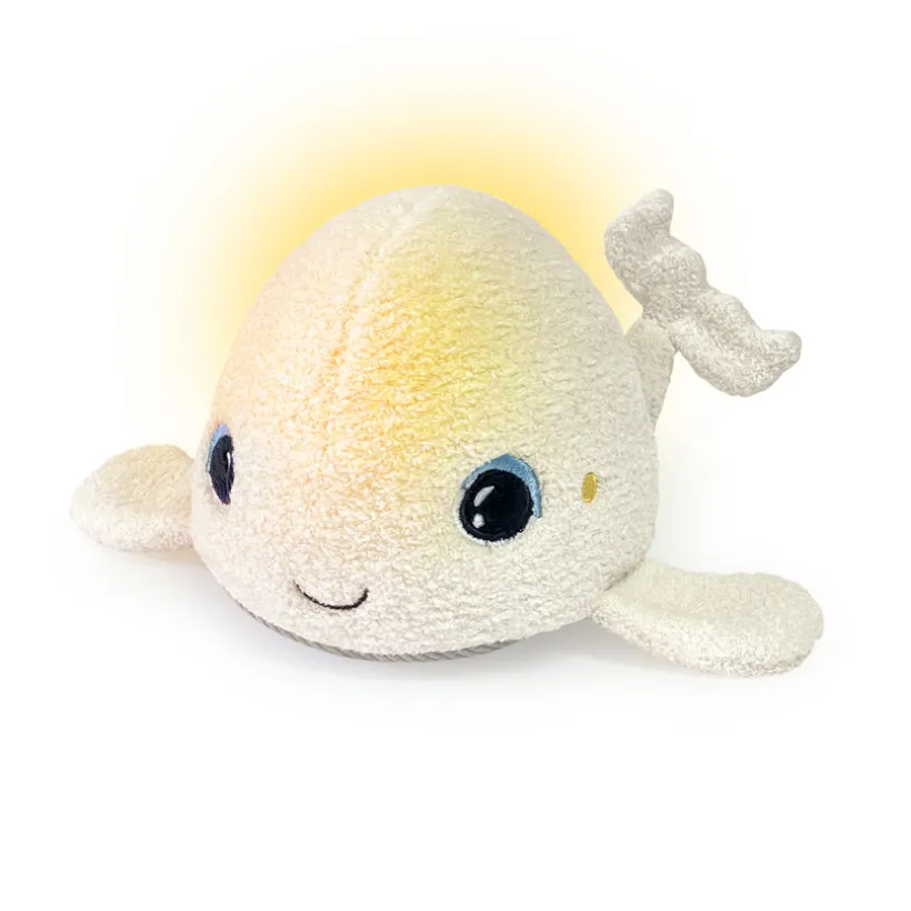 Béluga peluche veilleuse & bruits blancs