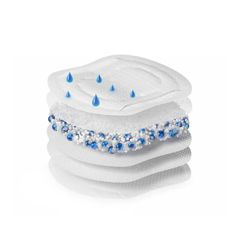 Boite de 60 coussinets d'allaitement ultra-respirants - Jetables