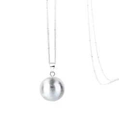 Bola de grossesse effet patiné silver