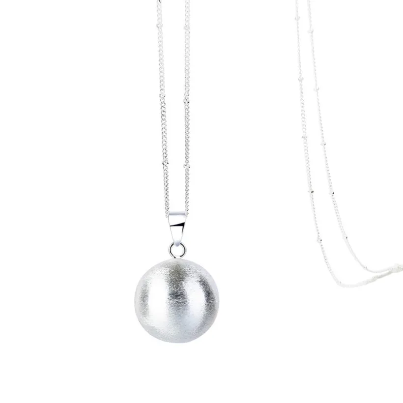 Bola de grossesse effet patiné silver