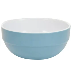 Bol en mélamine imprimé cœurs bleu