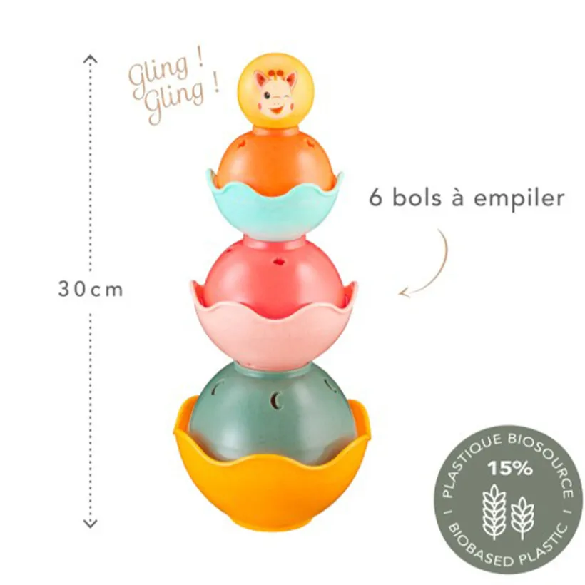 Bols empilables Sophie la Girafe