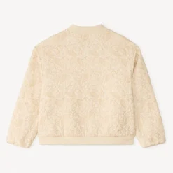 Bombers en toile avec surpiqûres fantaisie pour fille