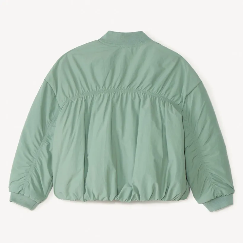 Bombers en toile effet froissé pour fille