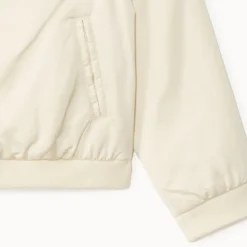 Bombers satiné à broderies cachemire pour fille