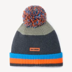 Bonnet de ski doublé micropolaire pour garçon