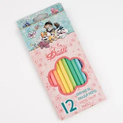 Boîte de 12 crayons de couleurs parfumés Diddl et ses amis