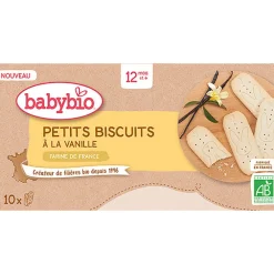 Boîte de 20 petits biscuits à la vanille