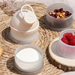 Boîte doseuse de lait Babydose mineral beige