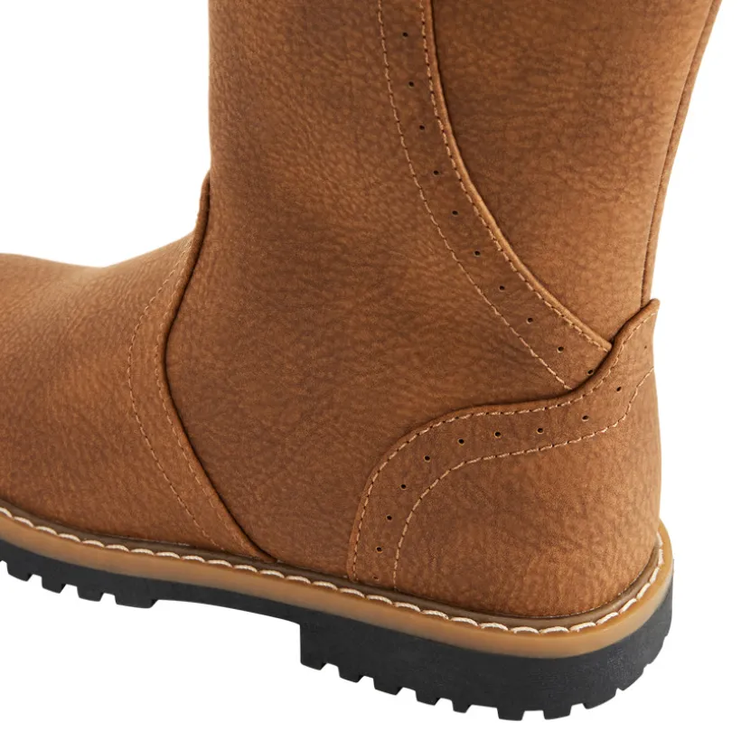 Bottes cavalières à double boucle pour fille