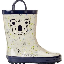 Bottes de pluie en caoutchouc badge koala pour garçon