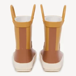 Bottes de pluie ludiques ourson à anses pour garçon