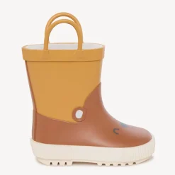 Bottes de pluie ludiques ourson à anses pour garçon