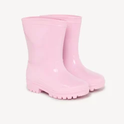 Bottes de pluie vernies unies pour fille