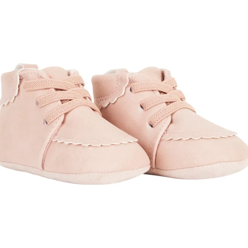 Bottillons souples pailletés pour bébé fille