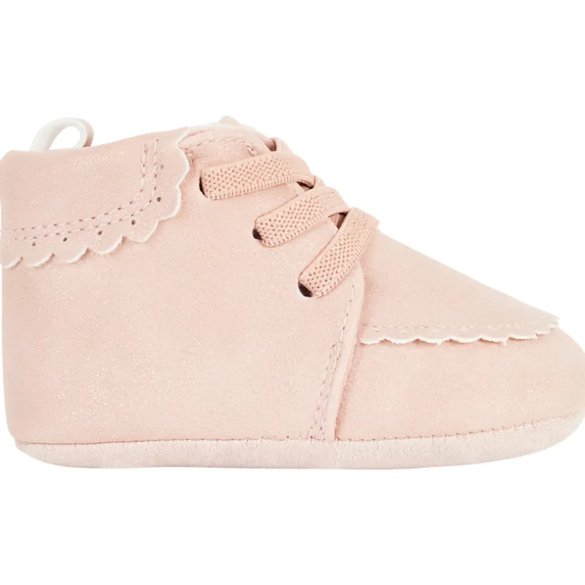 Bottillons souples pailletés pour bébé fille