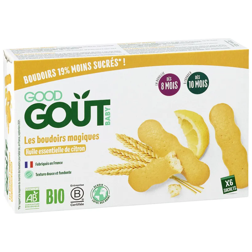 Boudoirs à l'huile essentielle de citron 120g