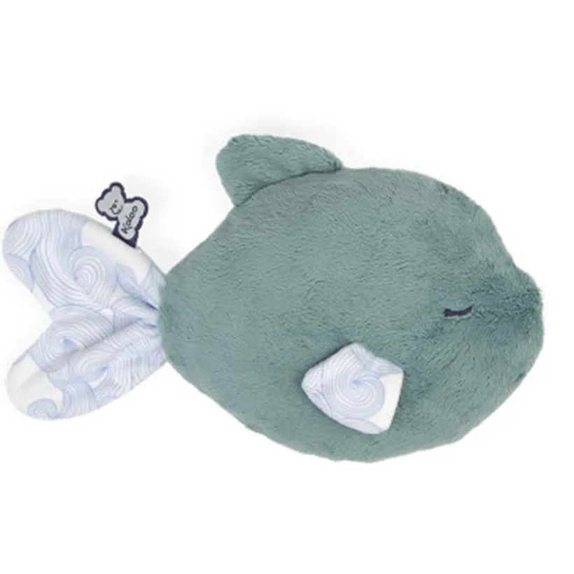 Bouillotte-peluche bien-être poisson S