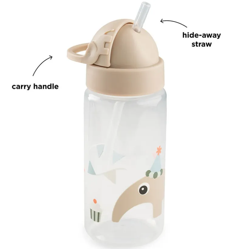 Bouteille avec paille Celebration Sable 350ml