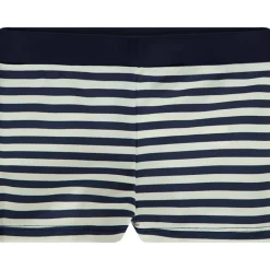 Boxer de bain rayé avec print voilier pour bébé garçon