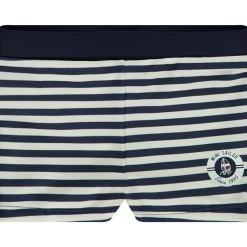 Boxer de bain rayé avec print voilier pour bébé garçon