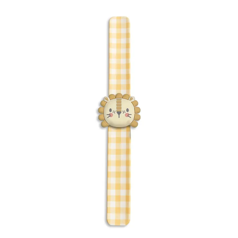 Bracelet lion à la citronnelle anti-moustique