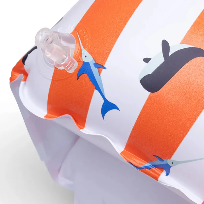 Brassard gonflable 0/2 ans - Ocean Stripes