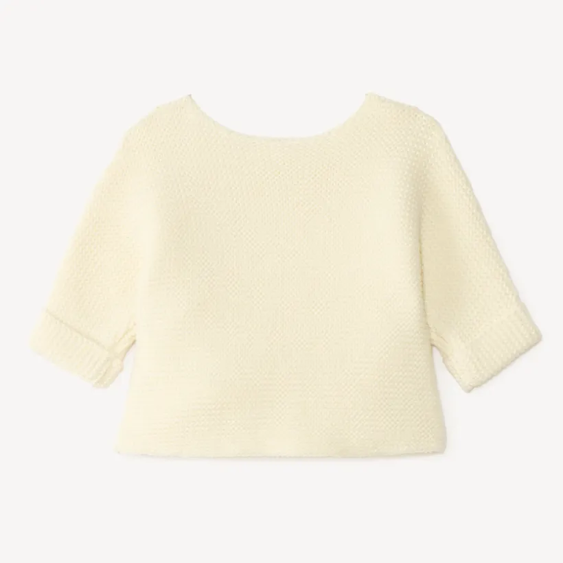 Brassière bébé en tricot uni