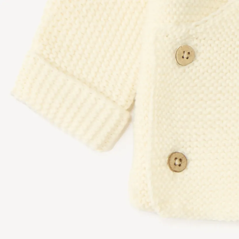 Brassière bébé en tricot uni
