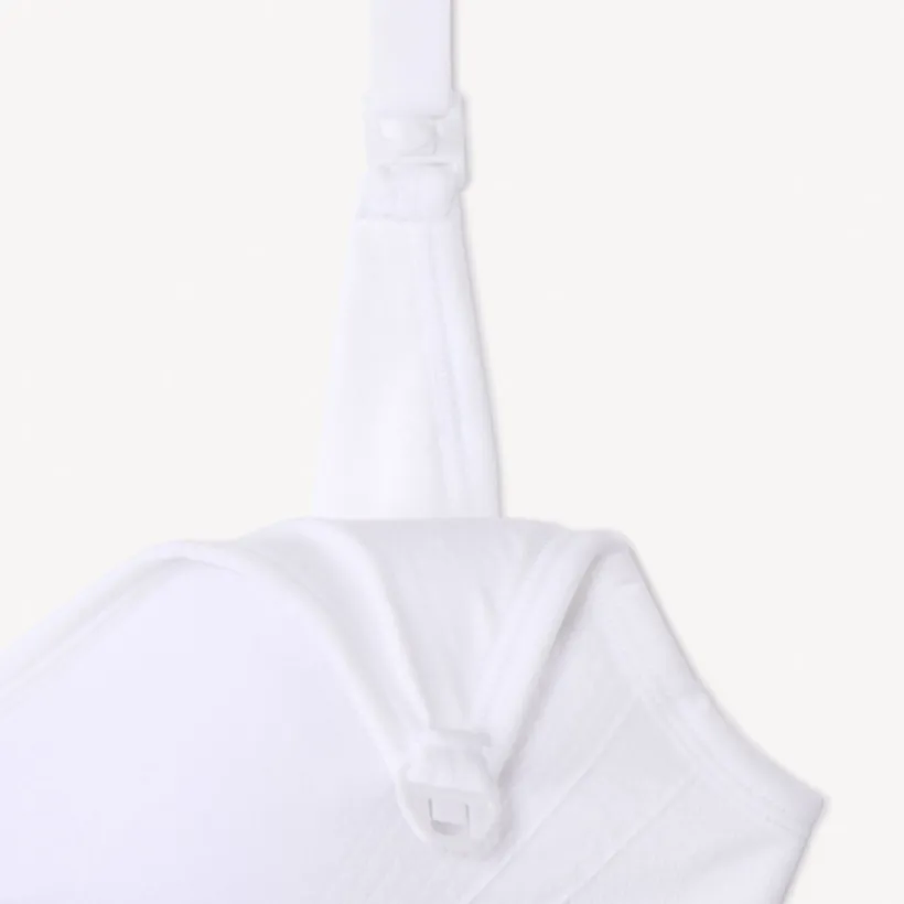 Brassière d'allaitement sans coutures et réglable unie