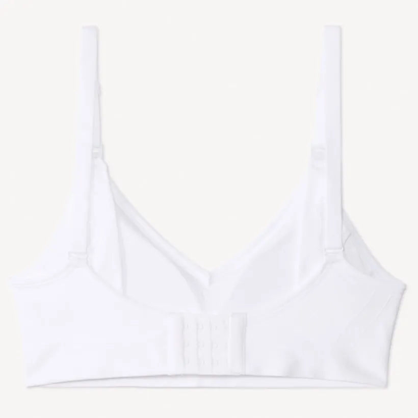 Brassière d'allaitement sans coutures et réglable unie