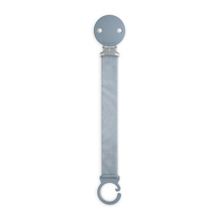 Broche pour attache-sucettes en tissu, Wonder bleu intense.