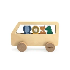 Bus animaux en bois