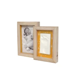 Cadre photo Duo Daisy Ochre pour moulage