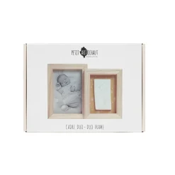 Cadre photo Duo Daisy Ochre pour moulage