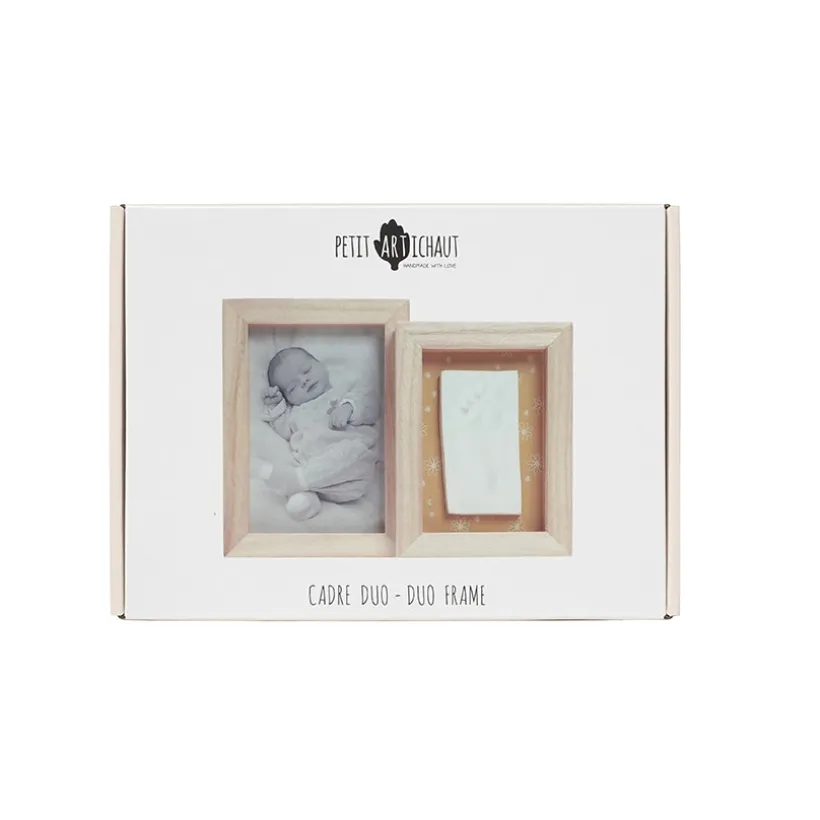 Cadre photo Duo Daisy Ochre pour moulage