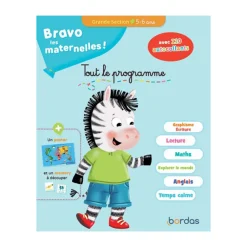 Cahier d'activités Bravo les maternelles ! Grande Section